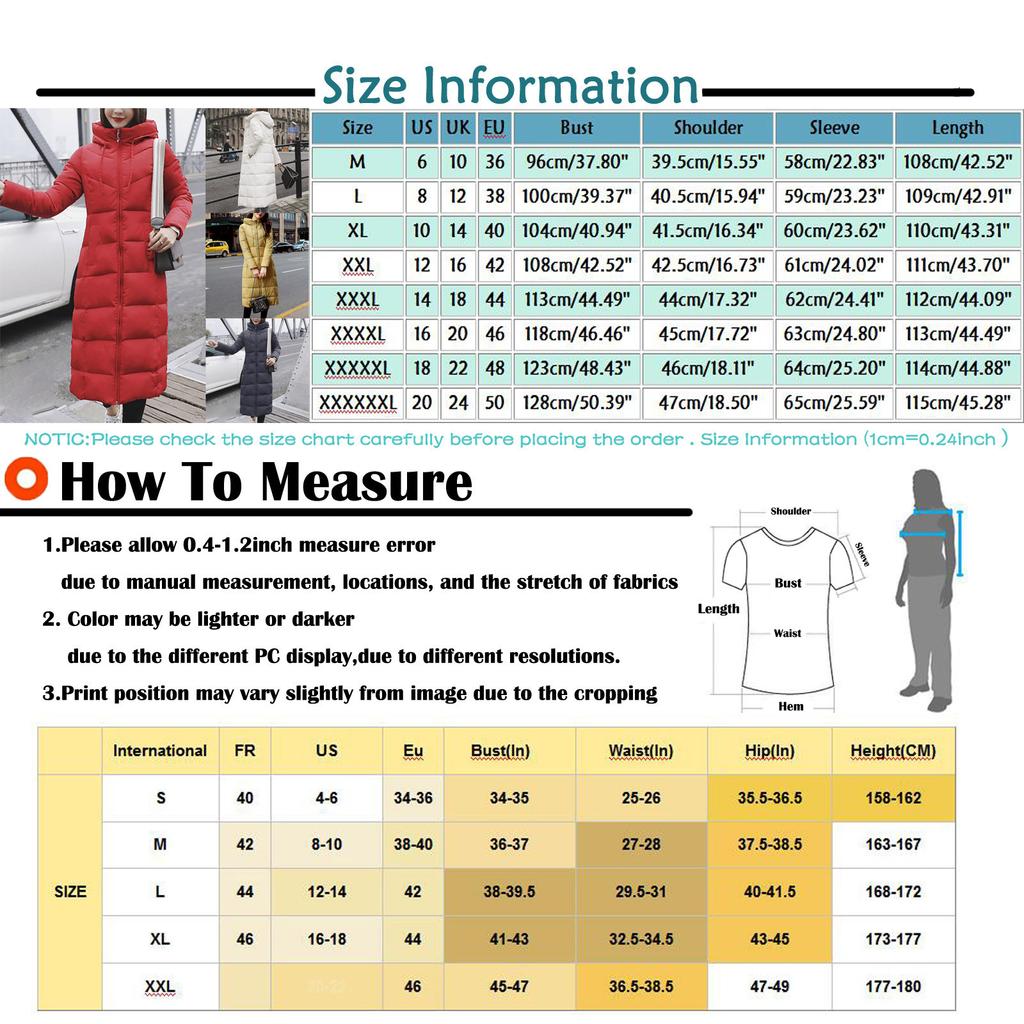 Womens Ladies Warm Plus Size Solid Color Hooded Single Breasted Medium Length Cotton Jacket Waistcoat Slim Cardigan Coat