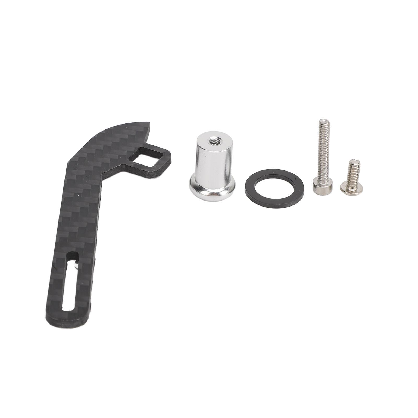 

RC Transmitter Steering Wheel Carbon Fiber Left Right One Hand Remote Control Adapter for NB4