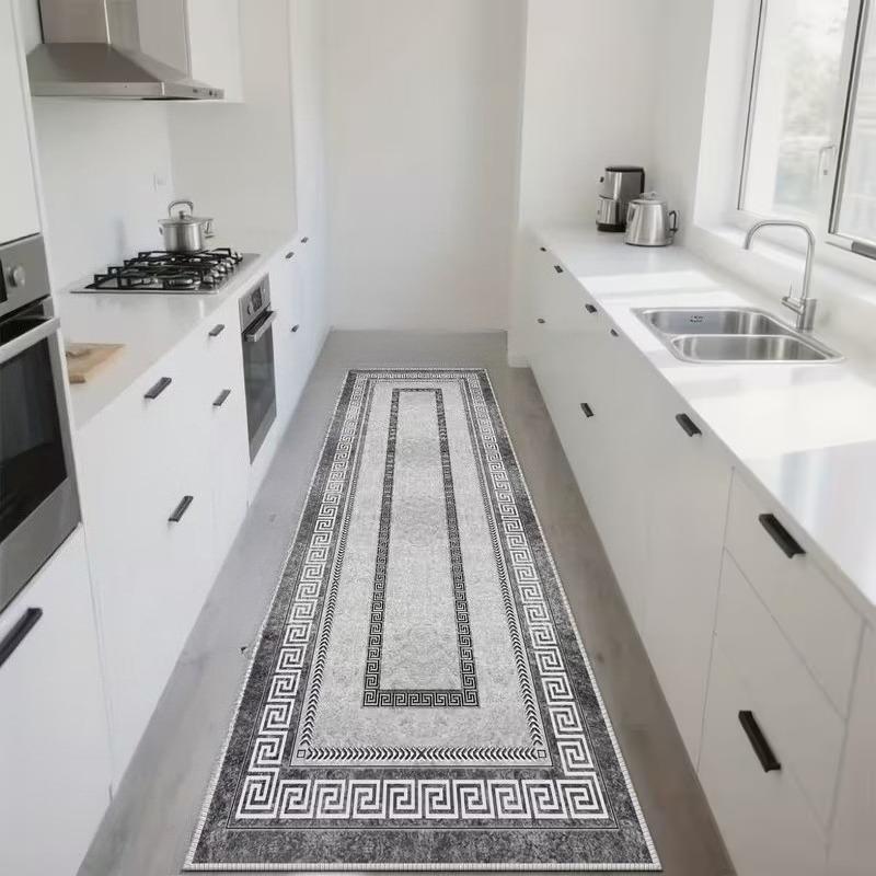 Classic Long Carpet Runner for Hallway Living Room Decoration Home Aisle Floor Mats Luxury Entryway Decor Area Long Strip Rug