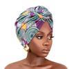 Knotted Style Twist Knot Turban Hat Pleated Floral Head Wrap Islamic Headband  Women Headwear