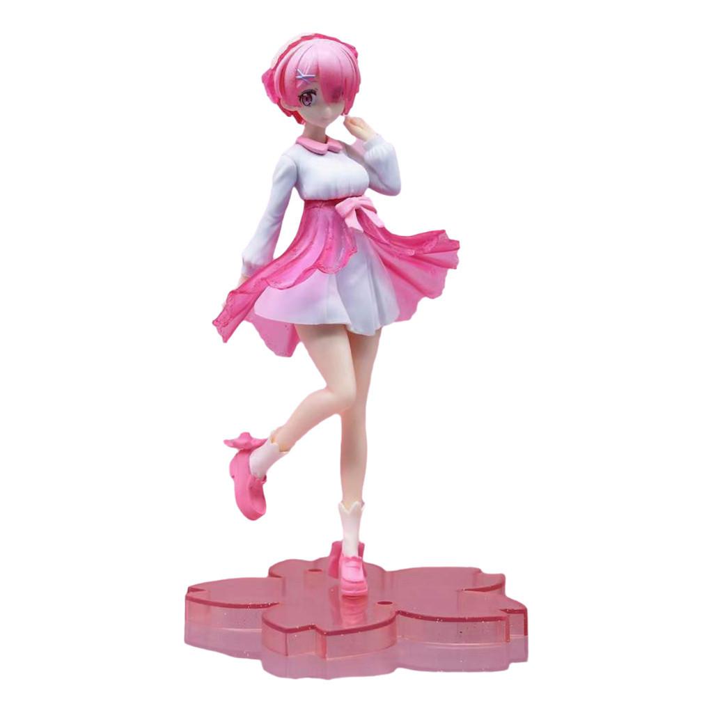 Starting From Zero Rem Pvc Figure 21.5cm Standing Ram Girl Model Decor
