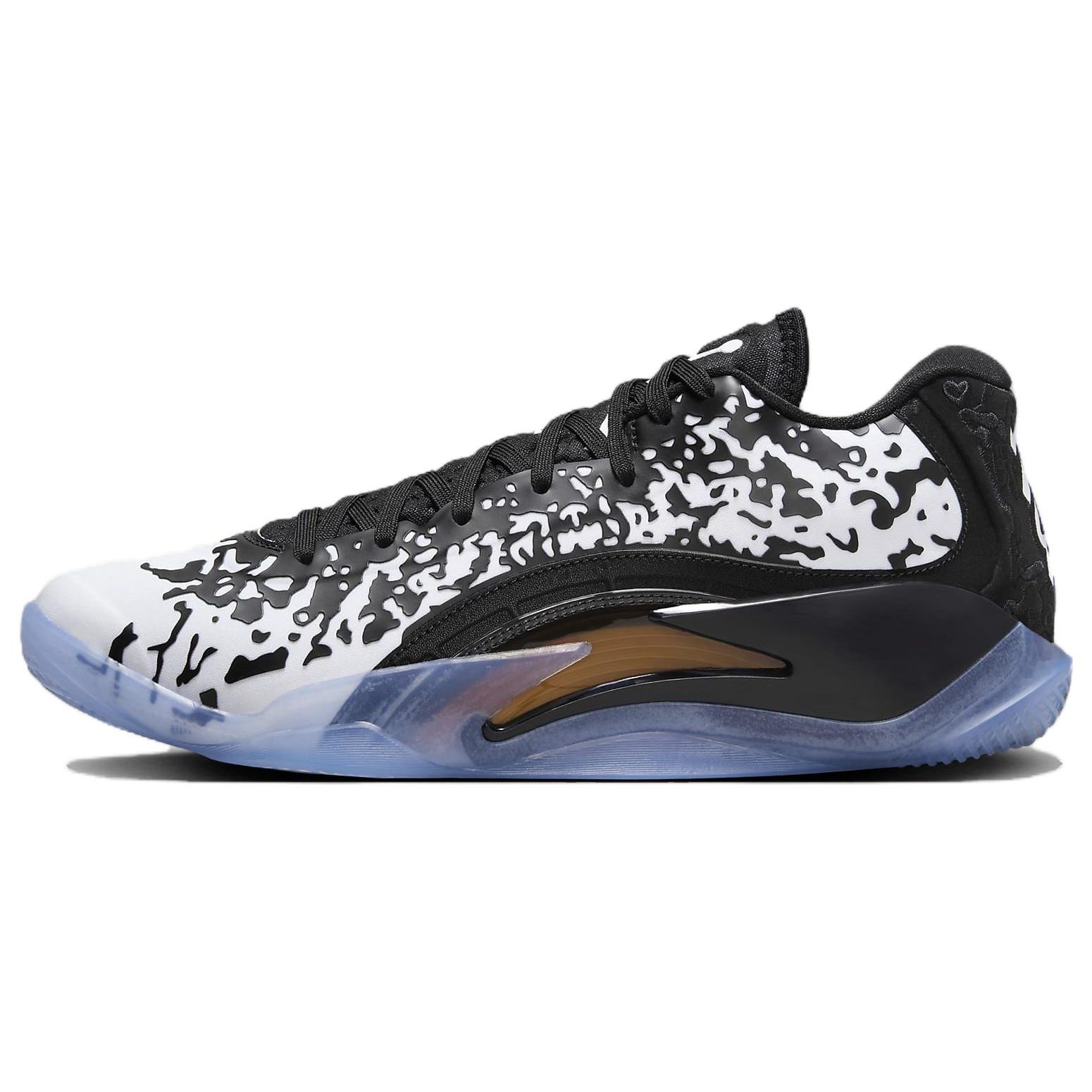 Air Jordan Zion 3 Gen Zion Мужские кроссовки Черный Белый Лазерно-оранжевый DR0675-018 42