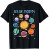 Solar System Planets Science Space Girls STEM Girls T-Shirt