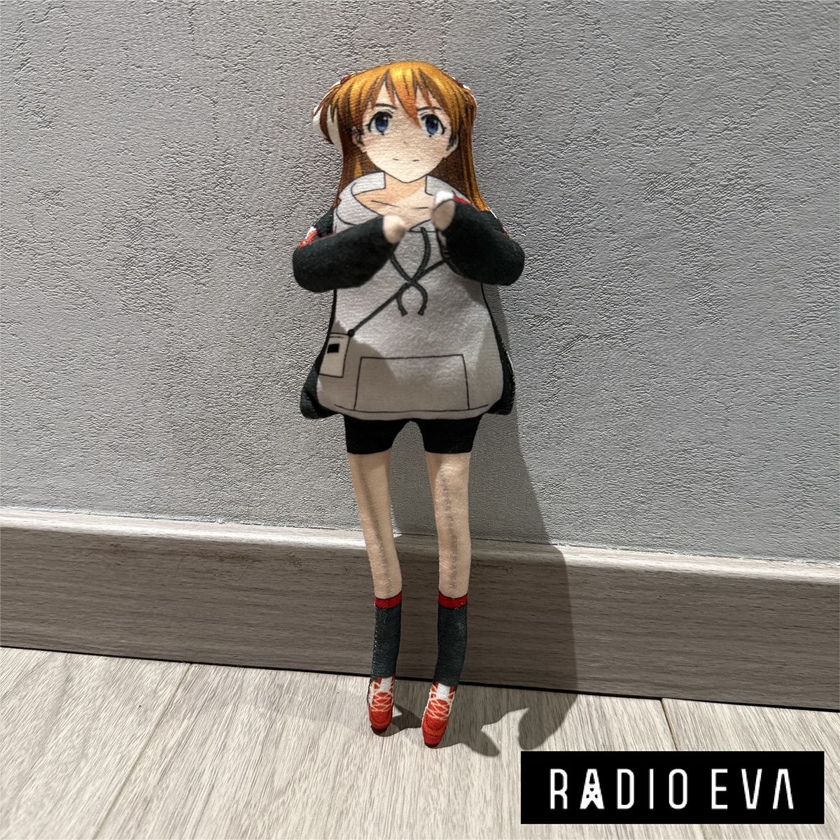 28cm Neon Genesis Evangelion Yoneyama Mai Serie Rei Ayanami Asuka Shinji Ikari Knuffel Draaibare Vorm IJzerdraad Skelet 28cm