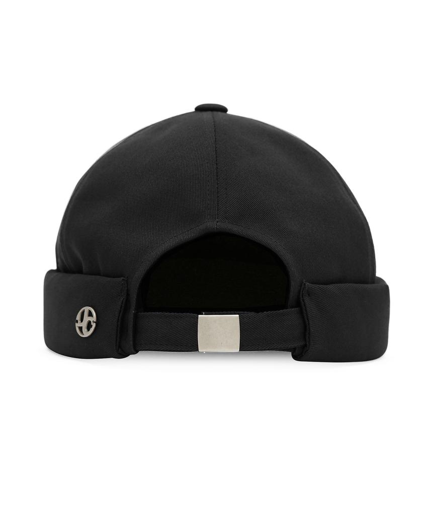 Eondeokeonteulol Four Seasons Big Size Oversized Cotton Adjustable Size Unisex Brimless Watch Cap Uc / Over Fit Brimless / Bk