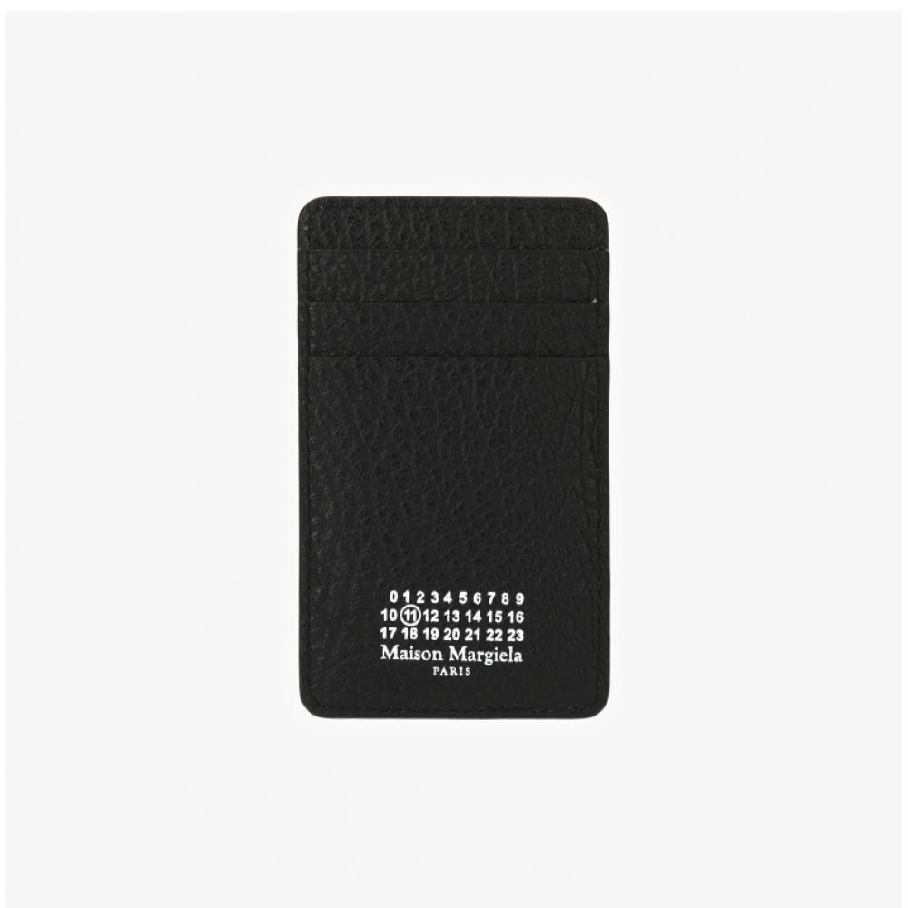 Maison Margiela Sa1vx0017 P4455 T8013 Stitched Grain Card Holder