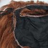 2Pcs/Set Halloween Wigs and Beard Set Funny Wizard Wig Beard Wild Men Wigs and Beard  Costume Party