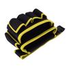 Multi Pockets Electrical Tool Bag Waist Hanging Pack Multifunctional Adjustable Tool Belt Waist PouchYellow Edge
