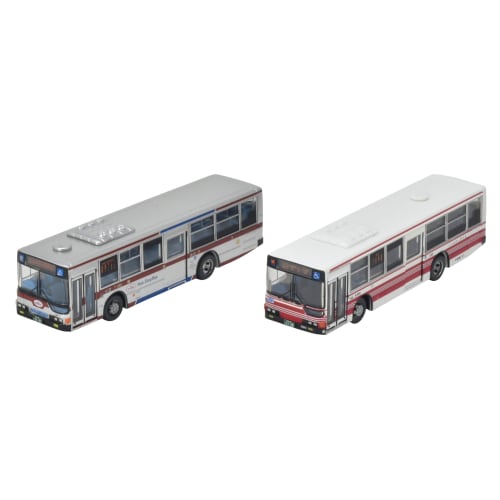 TOMYTEC The Bus Collection Bus Collection Joint Operation Series 1 Shibu 24 Route Tokyu Bus and Odakyu Bus Set of 2 (Diorama Supplies)
