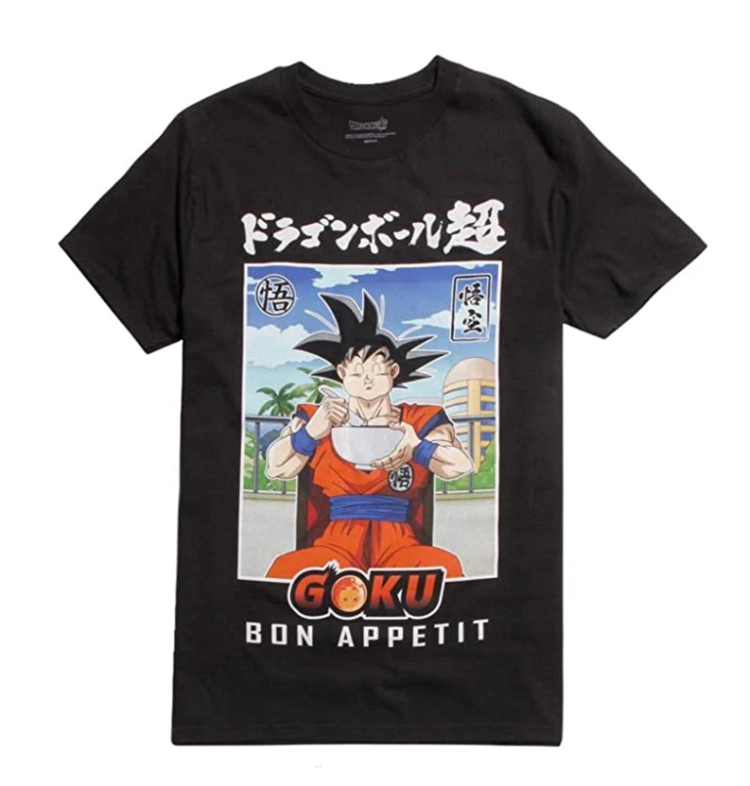 Dragon Ball Super Goku Bon Appetit Anime  Children s T-shirt 100