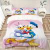 3pcs Donald Duck & Daisy Duck Couples Bedding Set Includes Quilt Cover and Pillowcases, Suitable for All Seasons S043