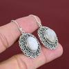Rainbow Moonstone Earring Handmade Jewelry Vintage Gemstone Earrings 925 Sterling Silver Earring Antique Jewelry Drop Earring Wedding Gifts