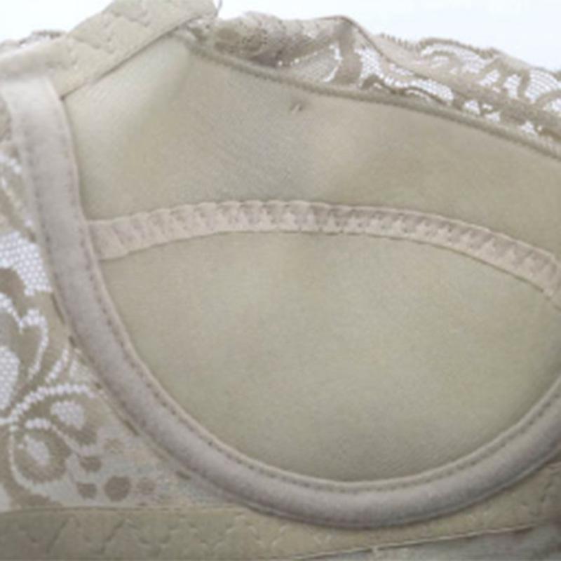 Sommerspitze Ultradünner BH ohne Stahlring Damen-Schwammunterwäsche Neue Kollektion Große Brüste Zeigen Kleiner BH in Übergröße