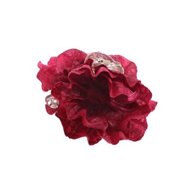 Small Cloth Flower Hair Claw Korean Style Simulated Flower Children Hair Catches Headdress Hair Accessories Hair Crab Clip Party