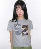 AMES-WORLDWIDE 52 Applique Tee Gray