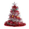 Adult Tinsels Christmas Tree Santa Hat Waterproof Hat Traditional Color Christmas Santa Hat for Teens New Year Presents