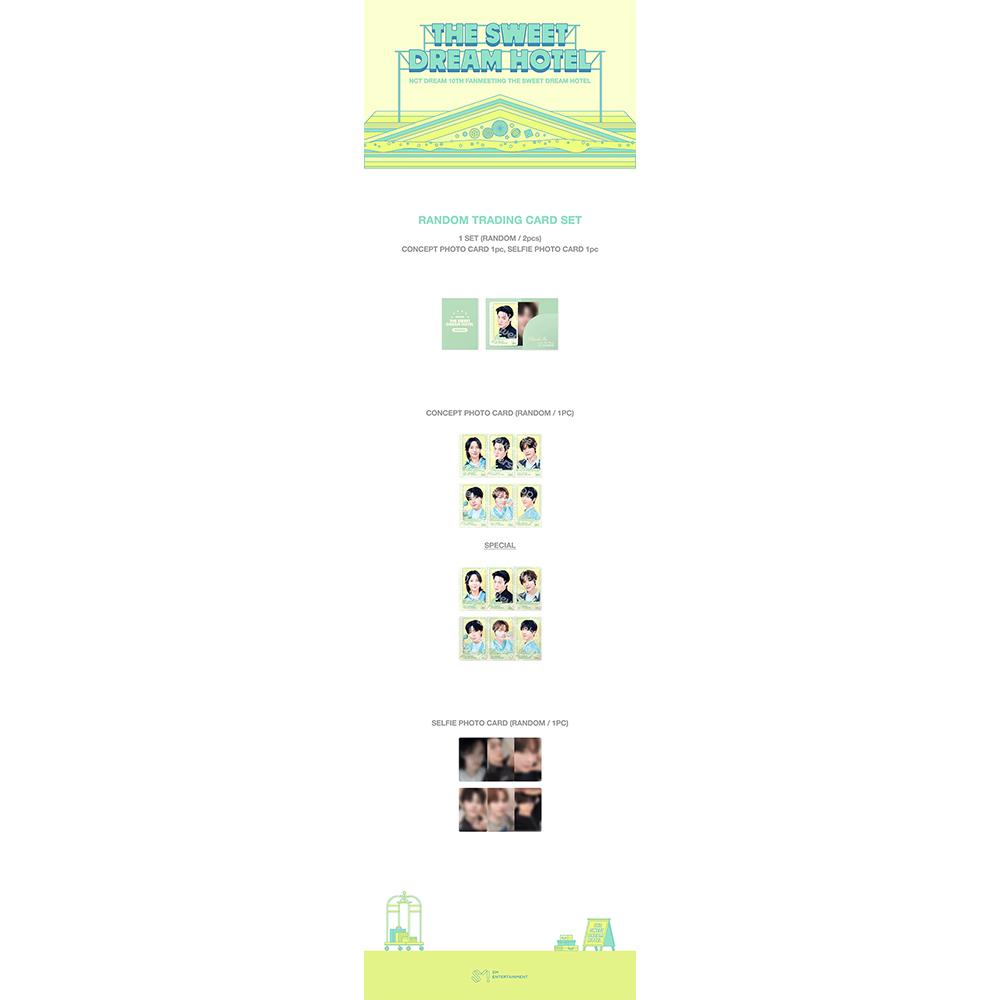 [VORBESTELLUNG] Zufälliges Sammelkarten-Set NCT DREAM THE SWEET DREAM HOTEL MD