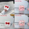 Small Princess Fashion Butterfly Bow Girl Mini Crossbody Bag With Pu Material For Toddler Daily Use