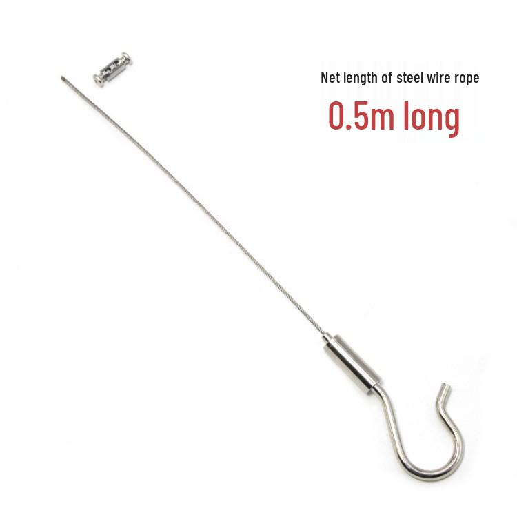 Adjustable Stainless Steel Wire Rope Sling Hook and Lock Device