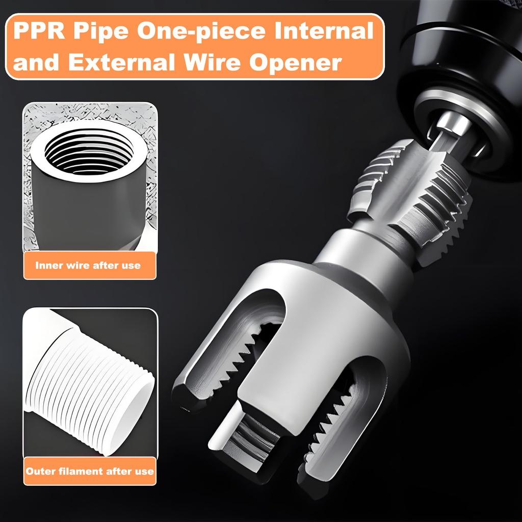 Nástroj na závitování PPR vodovodních trubek 40CR Alloy 3/4 palce Sada závitníků a závitnic pro vnitřní a vnější závity