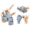 Biomimetic Hand Joint Movable Model Right Hand Anime Hand Model  For Displaying
