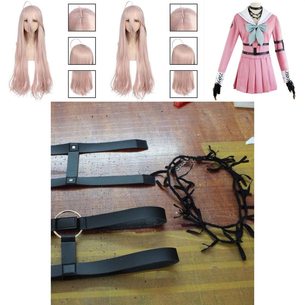 Danganronpa V3 Iruma Miu Costume Cosplay Completo di Qualità Premium Per Eventi Cosplay