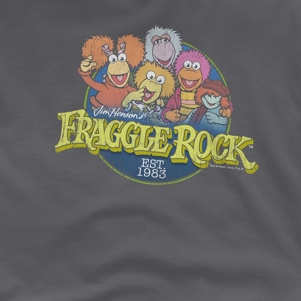 Fraggle Rock Unisex Adult Circle Logo T-Shirt