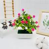 Artificial Camellia Sasanqua Tree Plant Decor For Living Room And Balcony Displays