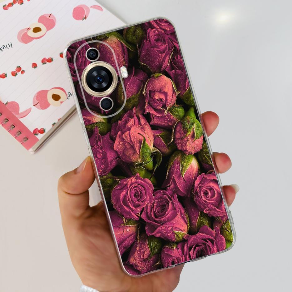 For Huawei Nova 11 Pro Case New Fashion Painted Cover Soft Slim Phone Case For Huawei Nova 11 Ultra Nova11 Pro Back Cover Bumper