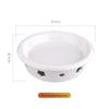Ceramic Candle-Heated Food Warmer