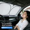 Car Front Windshield Sun Shade Heat Insulation Sun Visor Auto Accessories For BMW E90 G80 M3 G30 M5 F82 F83 F20 F21 G42 F95 F96