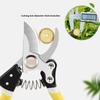 Pruning Shears Knife, Picking Fruit Branches Floral Shears, Horticulture Garden Potting Shears, Rebound Non-slip Labor-saving
