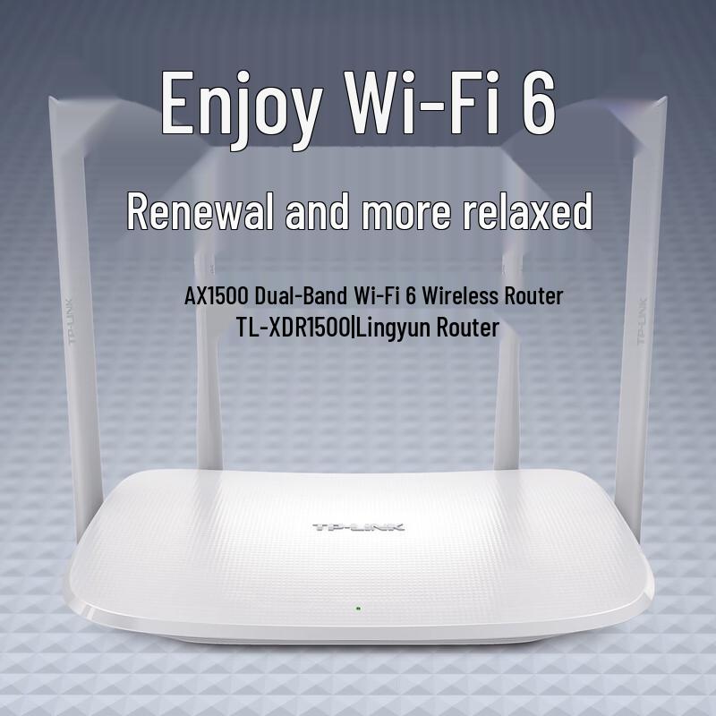 Tp-Link XDR1500 Dual-Band Wi-Fi 6 Mesh Router CN Plug (adapter Included)