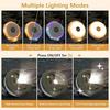 Camping Lights String, 4in 1 Upgraded Outdoor String Lights with 8 Lighting Modes, USB Charging - Portable RGB Camping String Lights for Camping