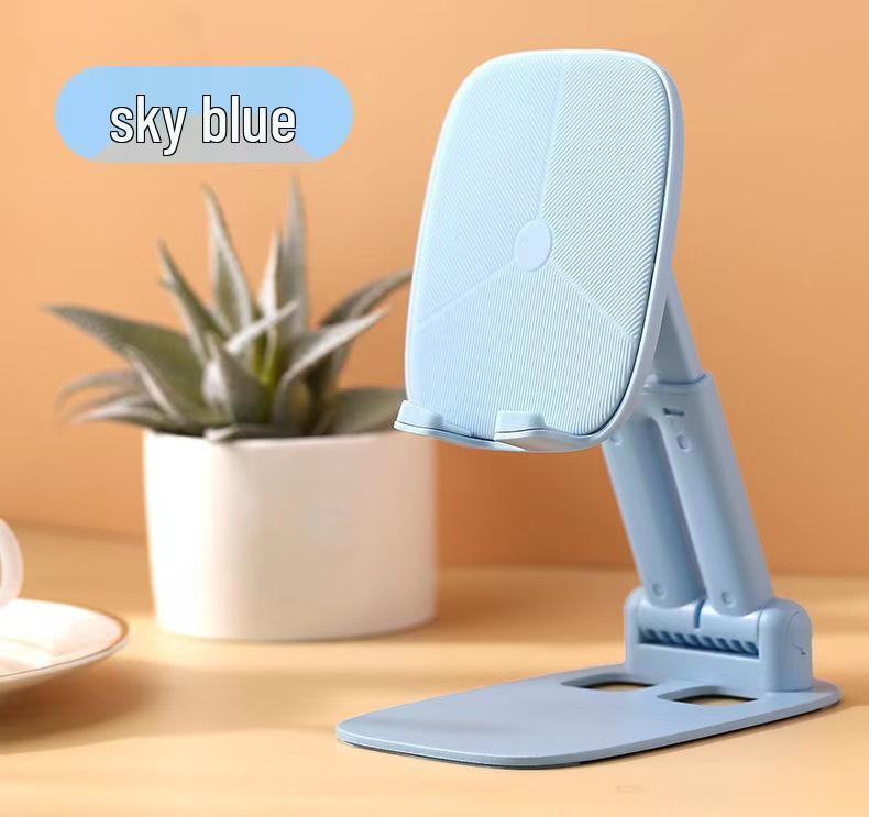 

Adjustable Foldable Mobile Phone & Tablet Stand for TikTok & Photography – Telescopic Pole Desktop Holder озеро синий