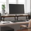 VidaXL Monitor Stand Brown Oak 105x23x15.5 Cm Engineered Wood 834014