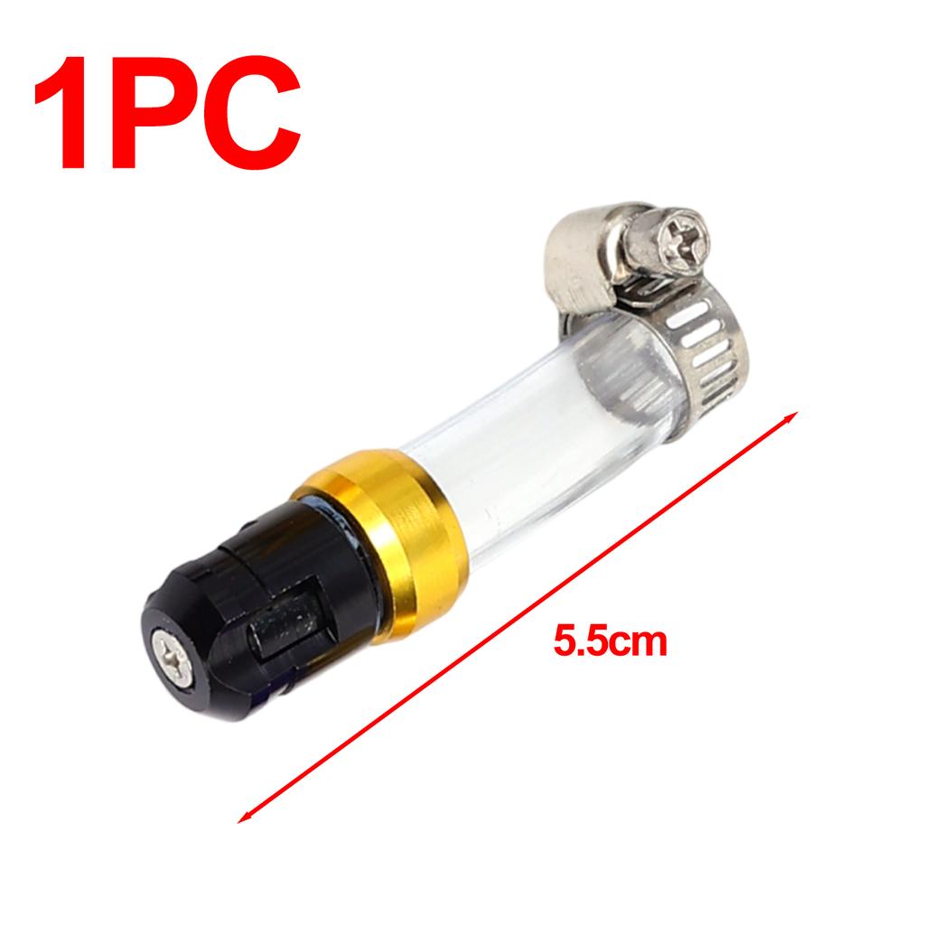 Universal Motorcycle Air Filter Drain Plug Alloy Head Plug for CLICK CNC Air Filter Drain Pipe Breather Pipe