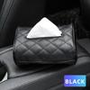 Tissue Boxes Holder for Car PU Leather Universal Car Sun Visor or Vehicle Backseat Tissue Holder