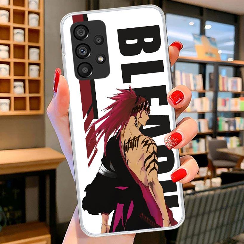 Anime Bleach Ichigo Kenpachi Phone Case For Samsung Galaxy A17 A37 A57 A16 A26 A36 A56 A15 A25 A35 A55 A14 A24 A34 A54 A13 A23 A