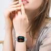 Für Huawei Watch Fit 3 Metalllegierung Uhrenarmband Strasssteine Harz Armband