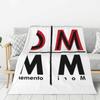 Custom Sofa Fleece Depeche Cool Mode Heavy Metal Rock Band Throw Blanket Warm Flannel Blankets for Bedroom Home Sofa Quilt