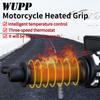 12V Motorcycle Heating Handle Cover Electric Heating Handlebars Warmer Intelligent Winter Heated Handlebar 3 Adjustable Temperature