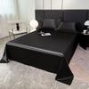 Ice Silk Bed Sheet Solid Color Cool Silk Mattress Protective Cover Anti Slip Color Ding Bed Cover Dust Cover