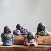 Cute Zisha Ceramic Little Monk Tea Pet