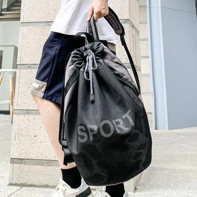 Erkek Basketbol Çantası Egzersiz Çantası Çok İşlevli Büyük Kapasiteli Sırt Çantası Spor Fitness Su Geçirmez Çanta