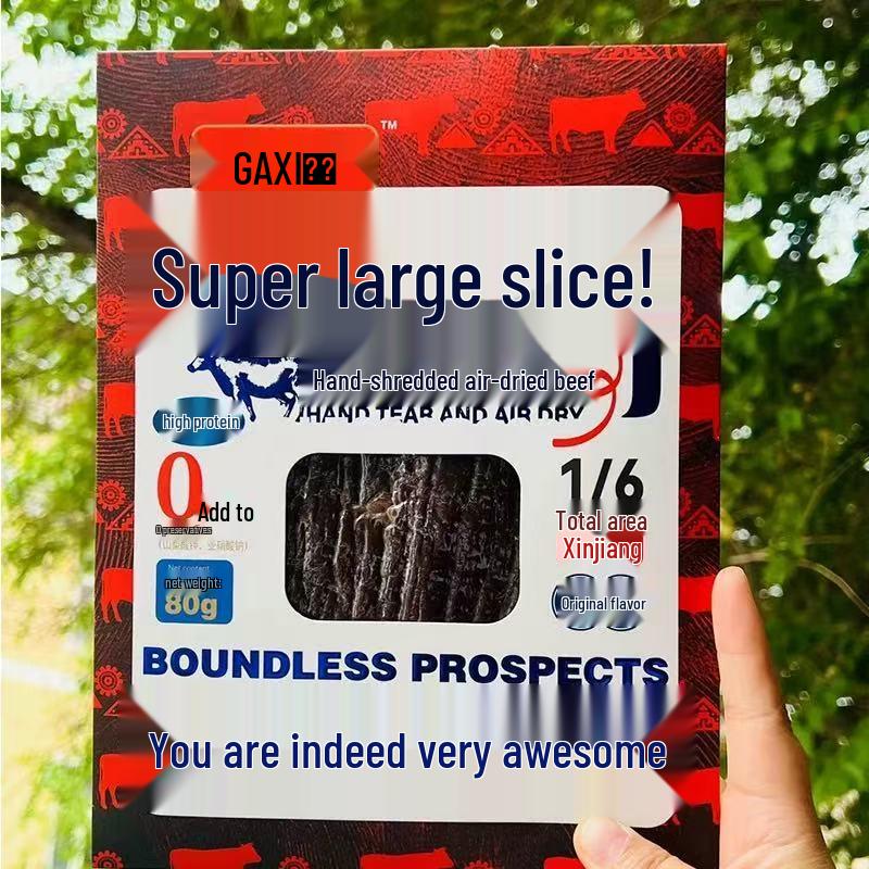 Gaxi Hand-torn Dried Beef Strips