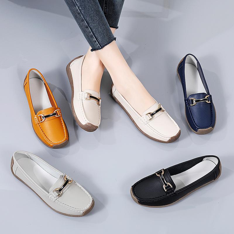 Spring Summer Women Flats Moccasins Woman Casual Shoes Loafers Boat