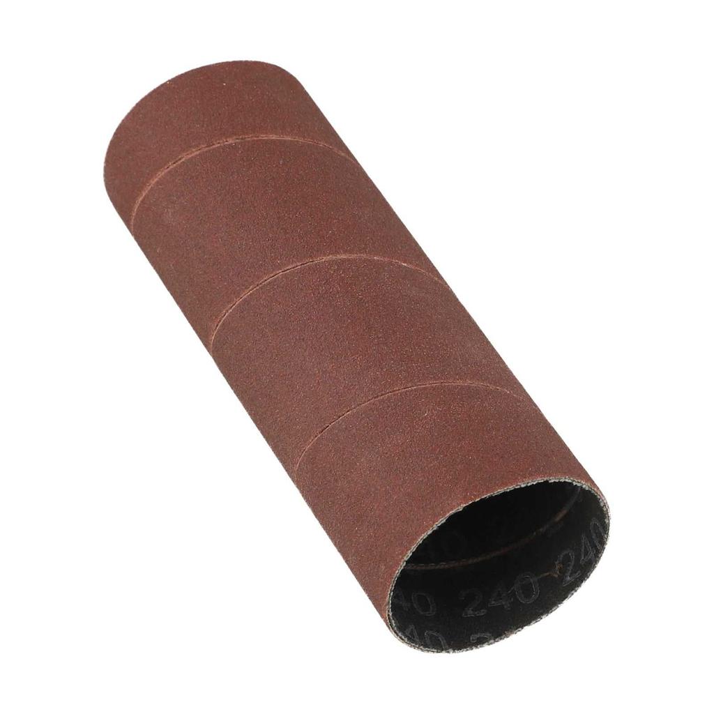 1pc 115mm Drum Sanding Sleeves Spindle Sanding Drum Sander Tool For Hobbies Carpentry Sanding Paper 80Grit, 150Grit, 240Grit