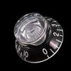 4 Pack Acrylic Guitar Control Knobs for Style Musical Instrument Parts