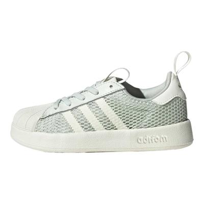 Originals Adifom Superstar Mesh 360 C Simple Fashionable Aesthetic Trendy Durable Low-Top Kids Skate Shoes Crystal Emerald Green JR7412